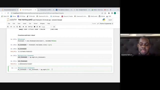 Yahoo Finance API part 2: How to Price Options For Beginners #python #trading #stocks смотреть онлайн