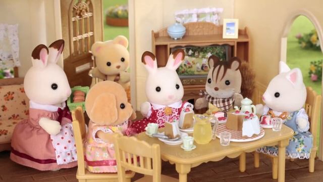 Уютный домик Sylvanian Families!