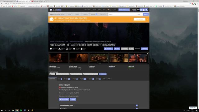 New Website! Skyrim:SE 2018 Modlist is here, and I am still alive :) смотреть онлайн