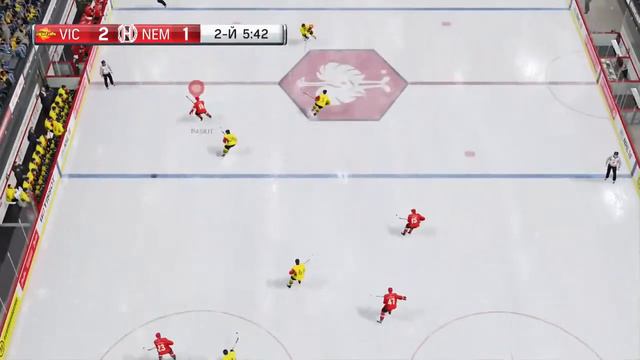 Играем в CHL за Неман Гродно, 1-й матч группы. смотреть онлайн