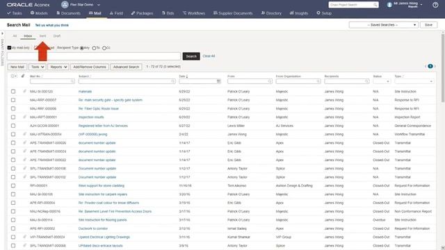 2.2.4 - Getting Started with the Mail Register in ACONEX || Oracle ACONEX Complete Course смотреть онлайн
