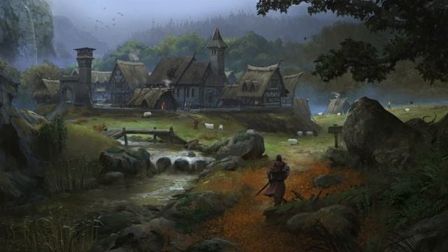 Medieval European Village Live Wallpaper смотреть онлайн