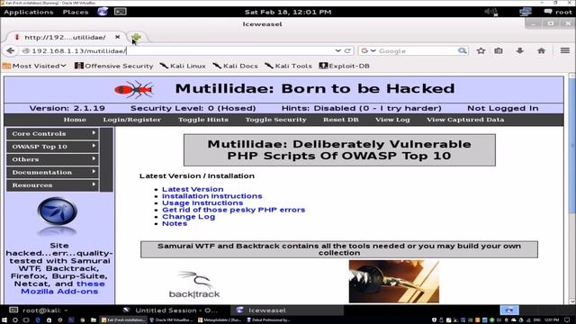 Access Web Servers Through OWASP Zap смотреть онлайн