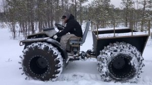 Вездеход - Каракат ТАЙГА 4х4 с "ГОРУ"