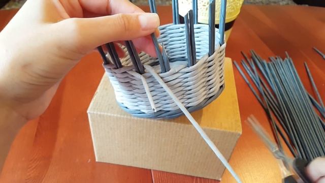 2 способа наращивания стоек (плетение из газетных трубочек) смотреть онлайн