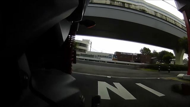 HONDA FAZE Type-S ホンダ フェイズ タイプＳ（後方視点）大宮バイパス～ホンダドリームさいたま中央　霧雨