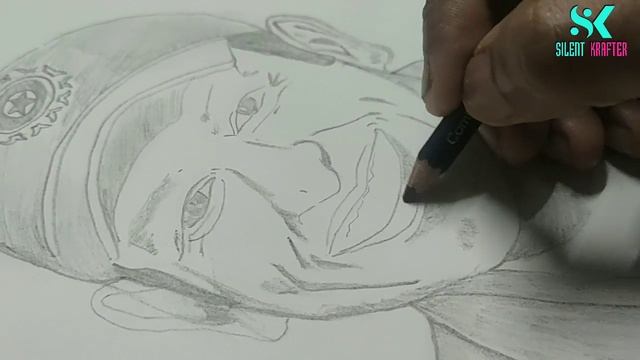 Tribute to M. S. Dhoni / Mahi retires / M. S. D sketch смотреть онлайн