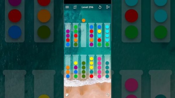 Ball Sort Puzzle Color Sorting Level 296