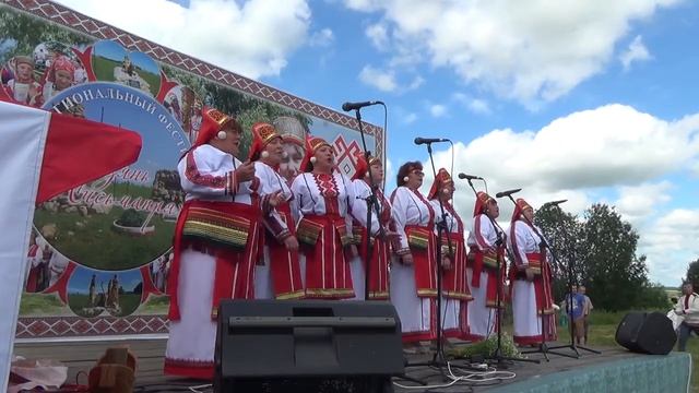 анс. "Эрзяночка" (Лукояновского р-на Нижегородской обл.) на Эрзянь Лисьмапря 2017 смотреть онлайн