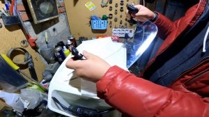 MOTO Ветрозащита мухобойка v strom 650