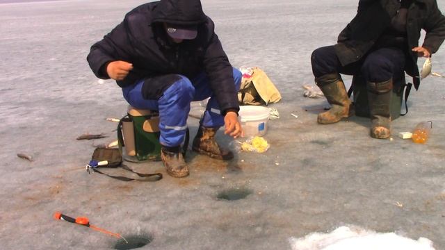 Иркутск. Зимняя рыбалка на Братском. смотреть онлайн