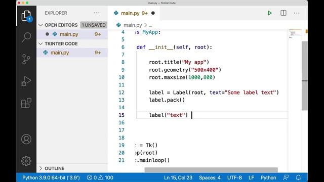 Python Tkinter in 40 MINUTES смотреть онлайн