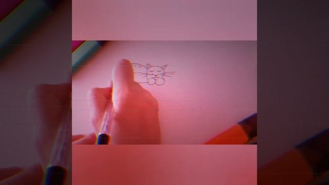 Легко нарисовать котика/Easy to draw a cat/Как нарисовать котёнка легко и быстро смотреть онлайн
