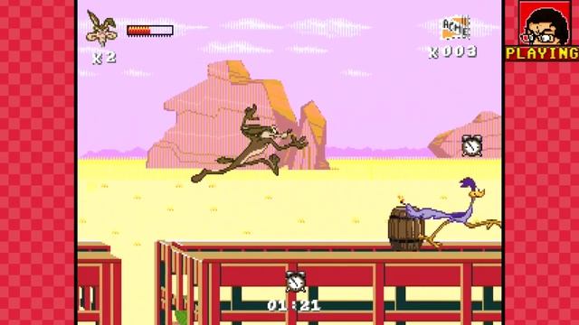 Let's Play Desert Demolition - Part 1 (Wile E Coyote) - The Great Road Runner Chase смотреть онлайн