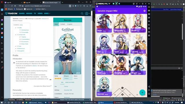 ANDROID STUDIO | KOTLIN | GENSHIN IMPACT WIKI | TUGAS PCS смотреть онлайн
