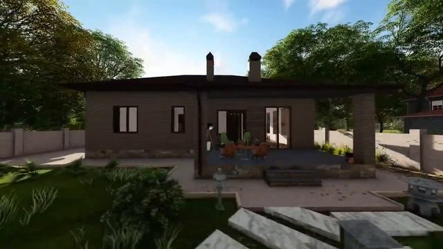 3D проект дома - «Шатен» смотреть онлайн