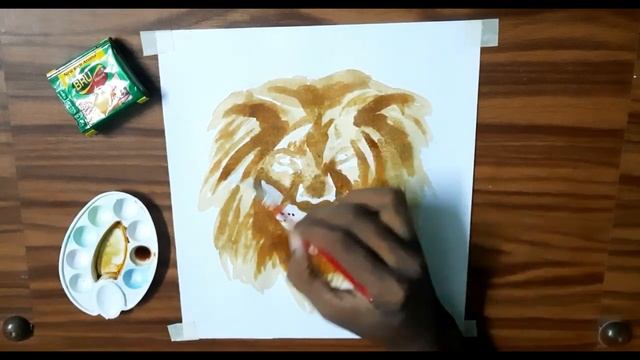 Coffee powder painting | தமிழ் |tutorial | MR.SKETCH studios смотреть онлайн