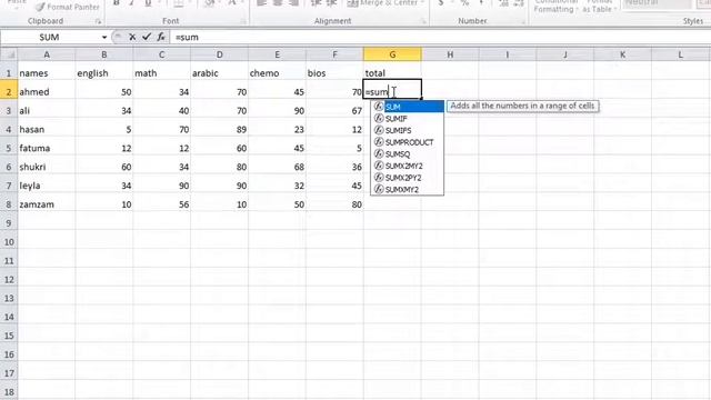 Excel lesson2, total, saving file смотреть онлайн
