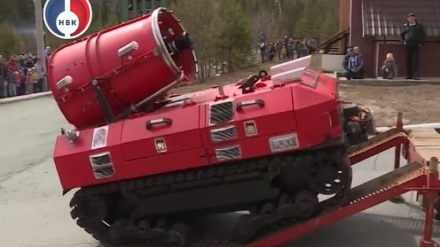 Показ пожарной техники СУ ФПС №5 МЧС России смотреть онлайн