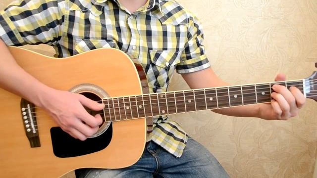 Как играть на гитаре "Батарейка" Жуки смотреть онлайн
