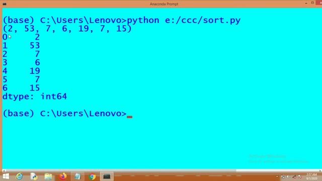 How to Sort List in Python, Series Sort, How to Sort List using Series, Python Tutorials, Python смотреть онлайн