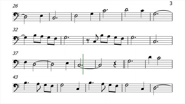 Moon River Cello Sheet Music Backing Track Play Along Partitura смотреть онлайн