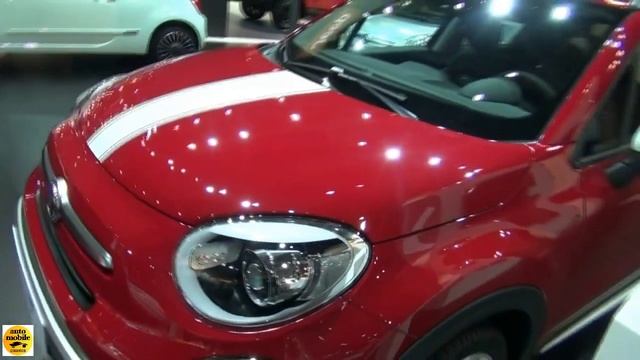 2017 Fiat 500X Cross Plus - Exterior and Interior - Automobile Barcelona 2017 смотреть онлайн