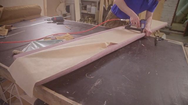 Как сделать кровать с каретной стяжкой смотреть онлайн