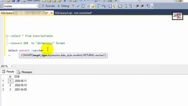 SQL date format: Converting yyyy mm dd to dd mm yyyy Easily | sql convert date смотреть онлайн