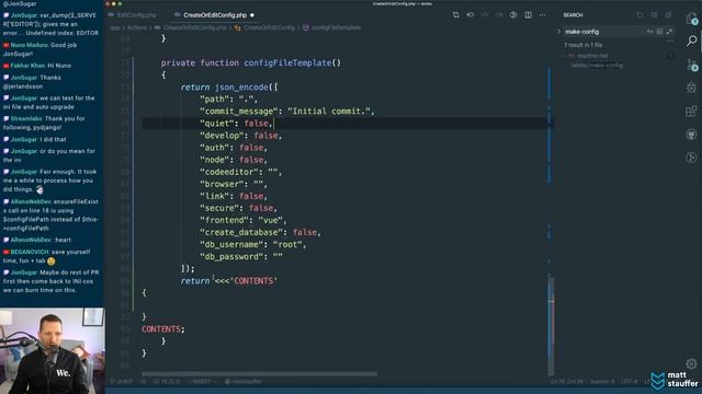 Creating and editing config files with PHP | Re-building Lambo in PHP | Matt Stauffer Livestream смотреть онлайн