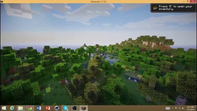 Minecraft Optifine + Shaders Tutorial 1.7.10/1.8 - [Latest Version] смотреть онлайн