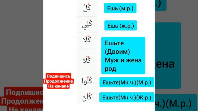 Как сказать на арабском "Ешь!" смотреть онлайн