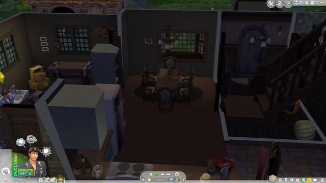 Пытаемся сдать квест на сплетни - Sims 4 Загородная жизнь #22 смотреть онлайн