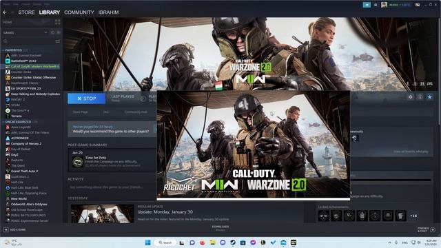 Call of duty modern warfare II stuck on Ricochet loading window смотреть онлайн