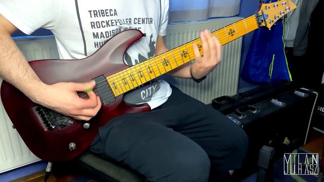 Schecter Jeff Loomis JL-7 FR - Dirty Tones Playthrough #4 смотреть онлайн