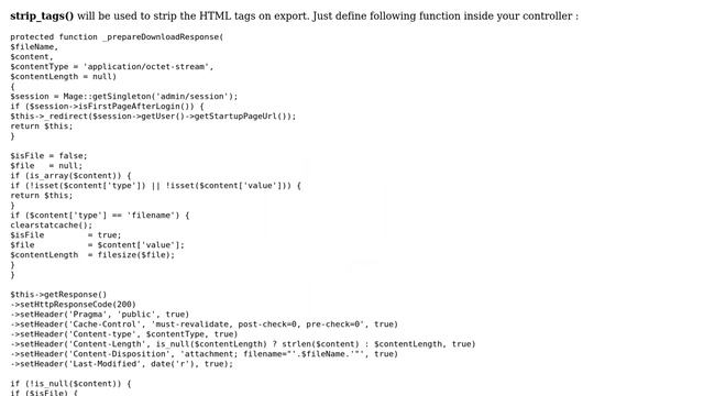 Magento: Remove html tags while exporting order.csv in Magento (3 Solutions!!) смотреть онлайн