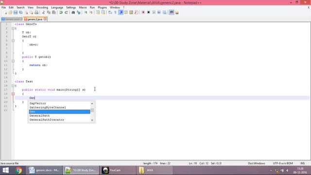JAVA - Generic Class & Method смотреть онлайн