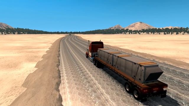 American Truck Simulator USA OFFROAD ALASKA MAP смотреть онлайн