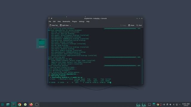 AnyDesk Install on Manjaro Arch Linux смотреть онлайн