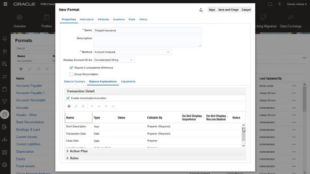 Creating Custom Formats in Reconciliation Compliance смотреть онлайн
