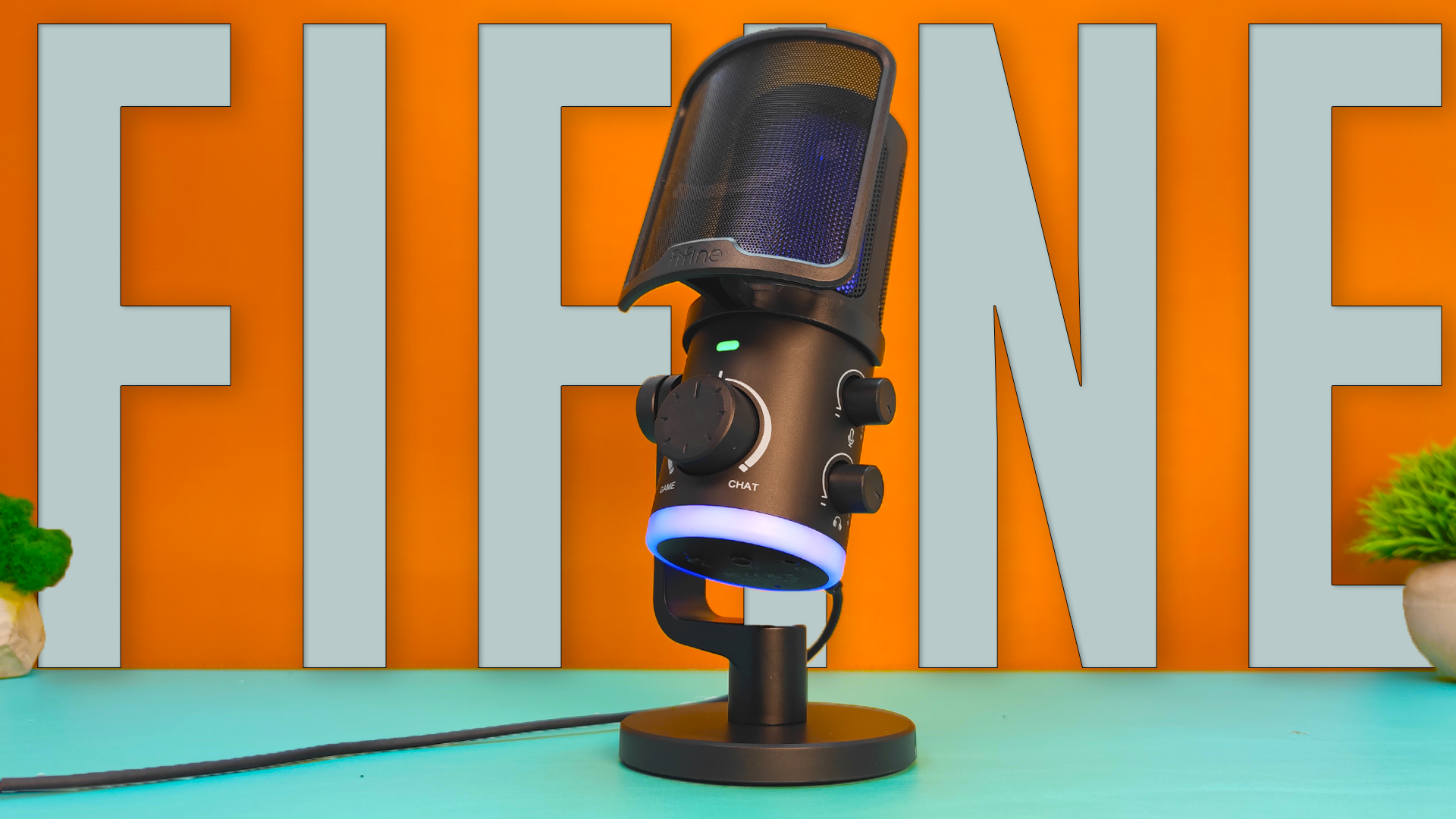 Микрофон FIFINE Ampligame AM6 с Активным ШУМОДАВОМ, RGB подсветкой и Мониторингом ! НОВИНКА 2024 ! смотреть онлайн
