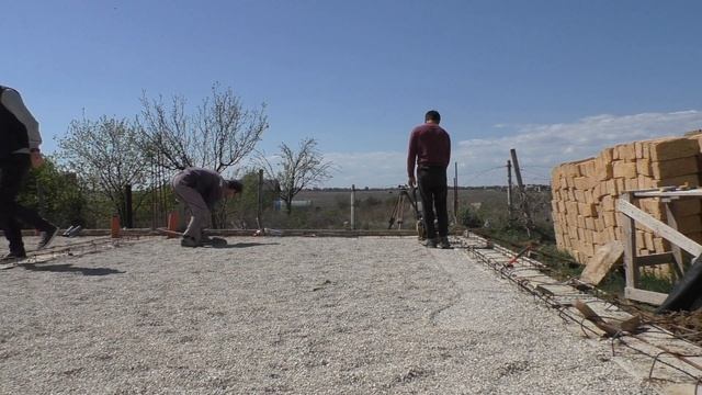 Продолжаем строительство дома! Дом из ракушняка с мансардой. Крым смотреть онлайн