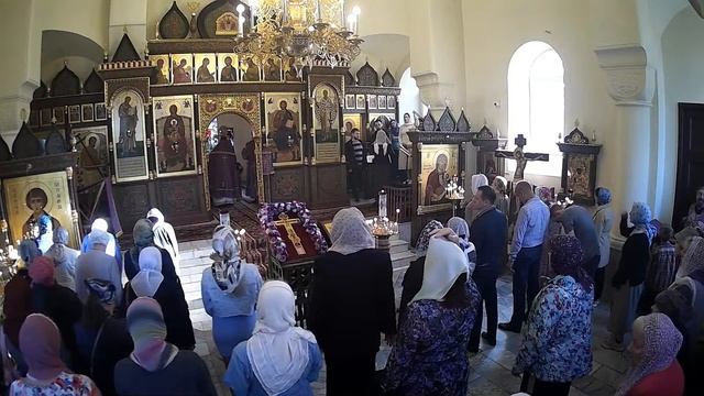 01.10.23 Неделя 17-я. по Пятидесятнице. Попразднство Воздвижения Креста Господня. Часы. Литургия смотреть онлайн