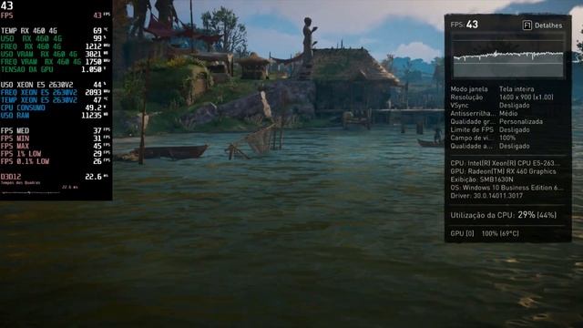 Xeon E5 2630V2 + Rx 460 em Varios Games Vale a Pena em 2022? смотреть онлайн