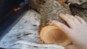 Заготовка древесины. Клен и яблоня.