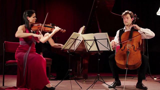Greenwich Trio - Felix Mendelssohn Bartholdy: Piano trio No. 2 in C minor, Op. 66 (1. movement) смотреть онлайн