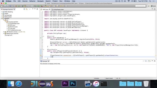 [Bukkit Coding: Packets] Episode 6: NPCs смотреть онлайн