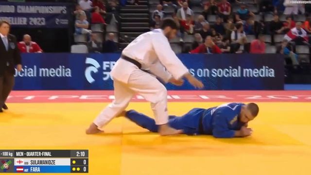 Ilia SULAMANIDZE (GEO) v Aaron FARA (AUT) -100KG [ European Championships Individuals 2023 ] смотреть онлайн