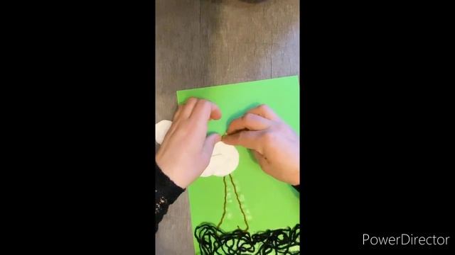 Аппликация из ватных дисков "Аисты". Подготовила воспитатель Шахмандарова М.М. смотреть онлайн