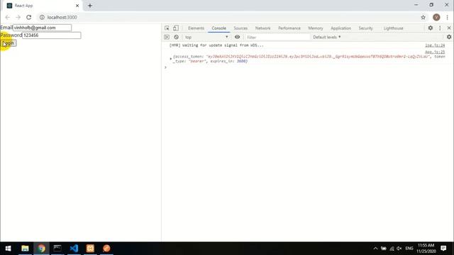 React JS - How to create login using Json Web Token with PHP Laravel смотреть онлайн